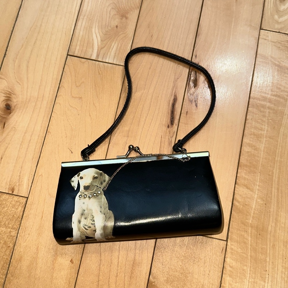 Mini Purse With Dalmatian Printed